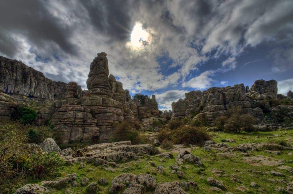 Stunning rock formations in Costa Excursions, showcasing natural beauty and geological history. Perf.