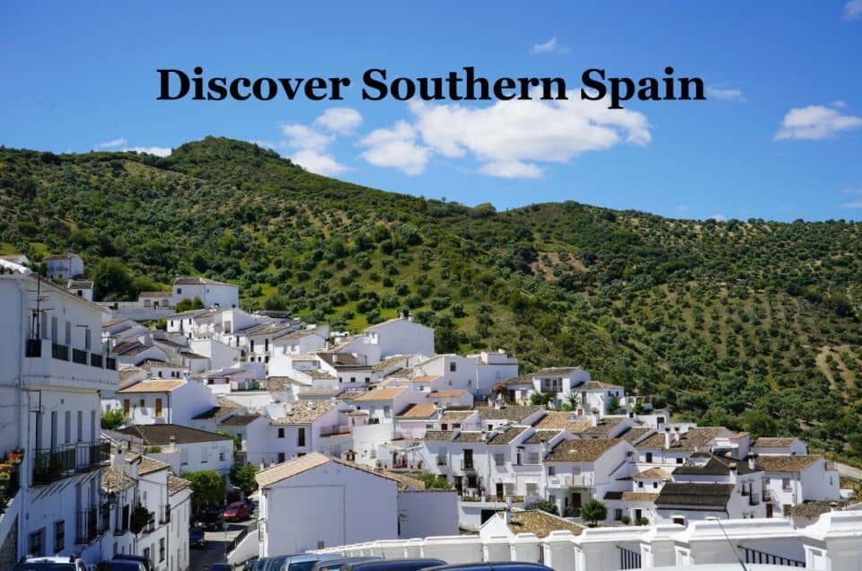 Discover Southern Spain with scenic white villages and lush green hills. Perfect for travelers seeki.