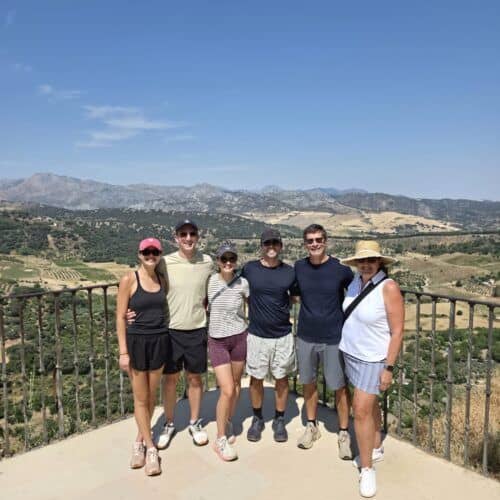 Private group tour in scenic Andalusian countryside near Malaga.