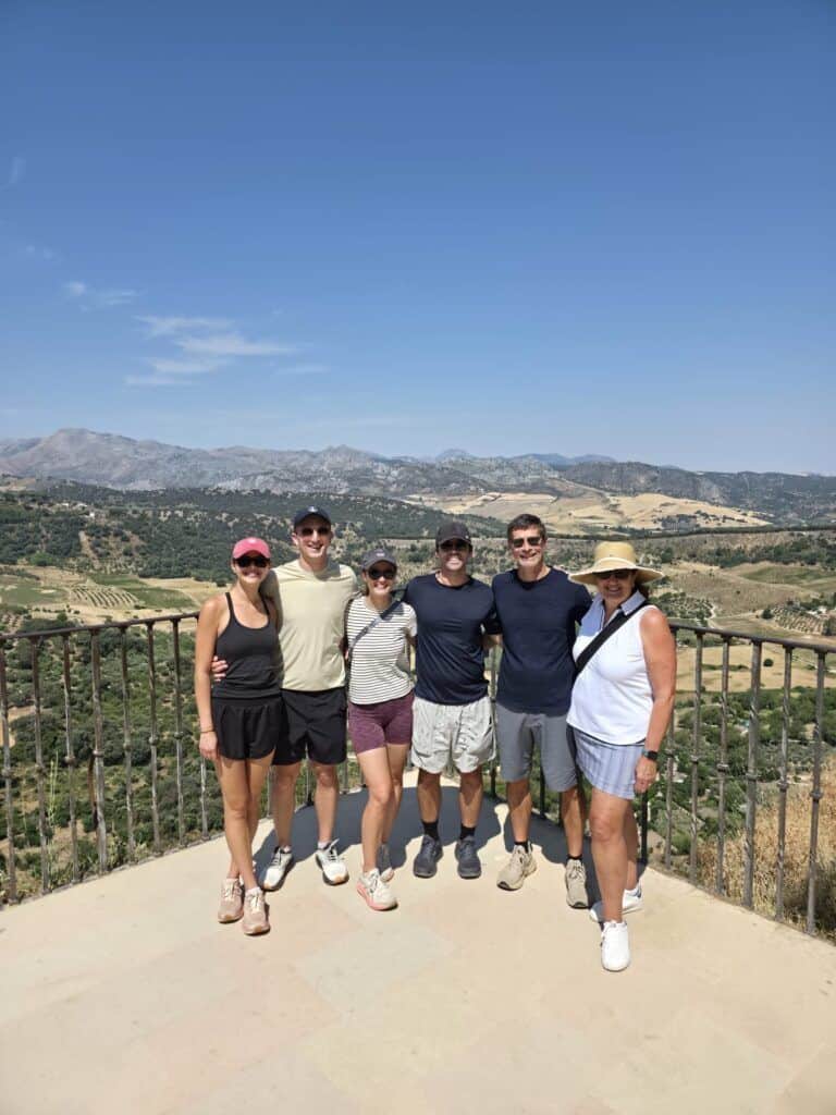 Private group tour in scenic Andalusian countryside near Malaga.