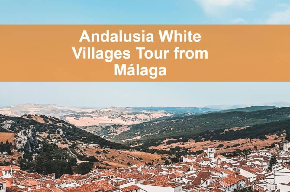 Scenic view of whitewashed villages in Andalusia, including Ronda, Mijas, and Frigiliana, perfect fo.